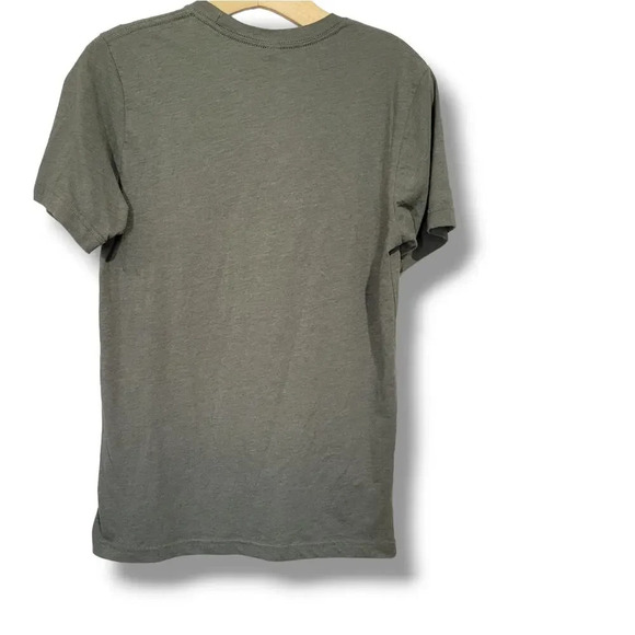 Bella Canvas Do Something Green Today Women's green pullover tshirt - small - Picture 2 of 5